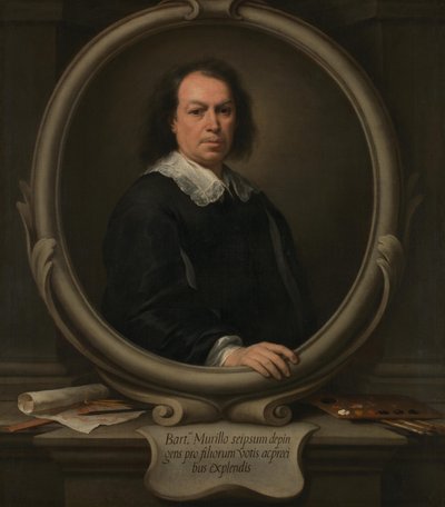 Självporträtt, ca 1670-73 (olja på duk) av Bartolomé Esteban Murillo