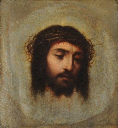 The Cloth of Veronica (olja på duk) av Bartolomé Esteban Murillo