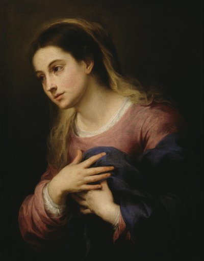 Bebådelsens jungfru av Bartolomé Esteban Murillo