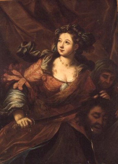 Judith lämnar Holofernes tält av Bartolomeo (attr. to) Biscaino