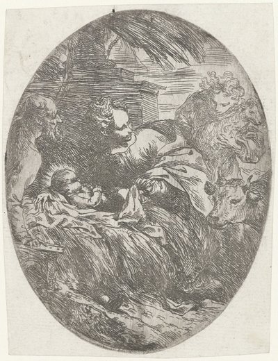 Kristi födelse av Bartolomeo Biscaino