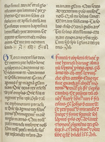 Missale: Folio 400: Kolofon, 1469 av Bartolomeo Caporali