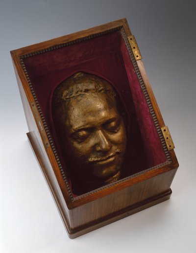 Peter I:s dödsmask, 1725 av Bartolomeo Carlo Rastrelli