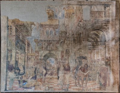 Halshuggning av St. Paul av Bartolomeo Montagna