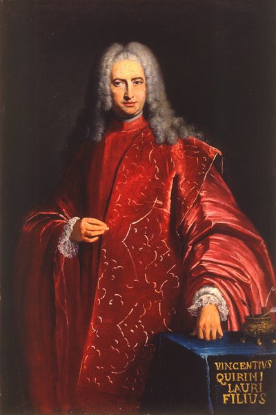 Porträtt av doge Vincenzo Querini av Bartolomeo Nazari