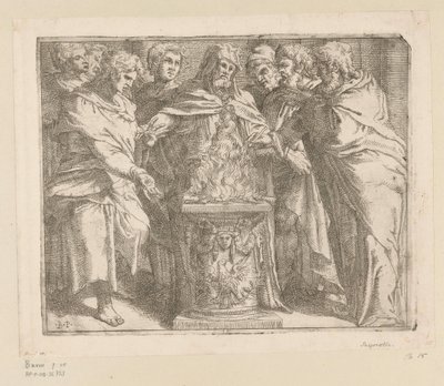 Erbjudande av Bartolomeo Passarotti