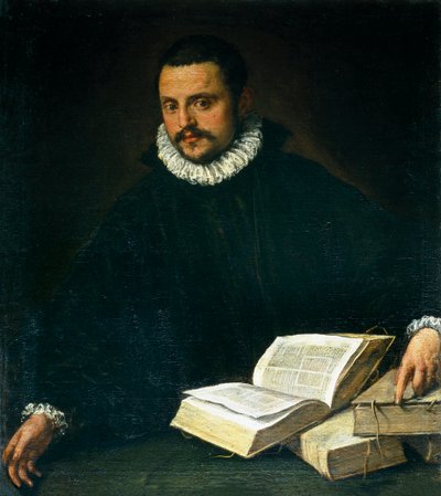 Porträtt av en anmärkningsvärd av Bartolomeo Passarotti