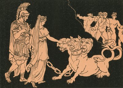 Cerberus av Bartolomeo Pinelli