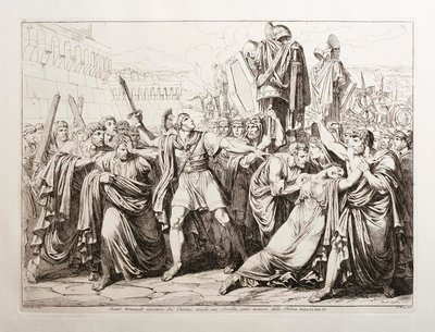 [Ännu inte titulerad] av Bartolomeo Pinelli