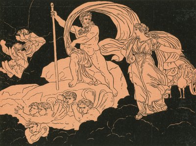 Juno ma Aeolusswed av Bartolomeo Pinelli