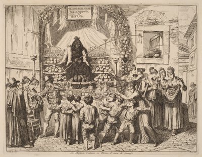 La Befana av Bartolomeo Pinelli