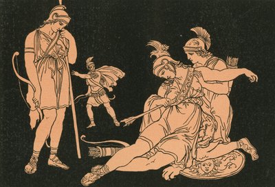 Camillas död av Bartolomeo Pinelli