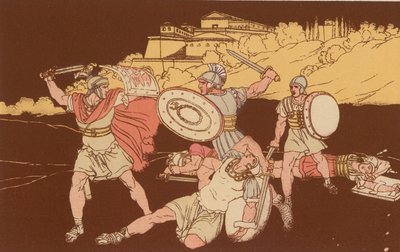 Horatii och Curiatii av Bartolomeo Pinelli