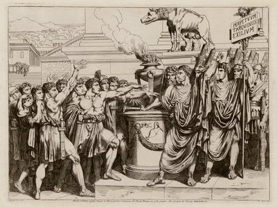 Brutus ed (etsning) av Bartolomeo Pinelli