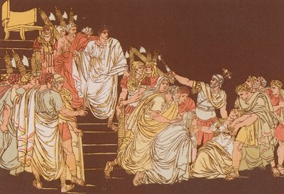 Virginias död av Bartolomeo Pinelli