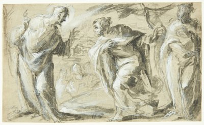 Peters och Andreas kallelse av Bartolomeo Salvestrini