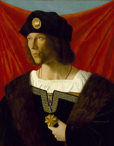 Porträtt av en gentleman av Bartolomeo Veneto