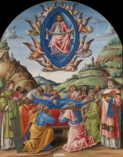 Jungfruns död, 1485. av Bartolomeo Vivarini