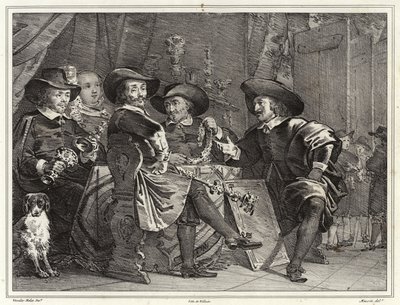 Guvernörer för bågskyttarnas medborgargarde, Amsterdam av Bartolomeus van der Helst