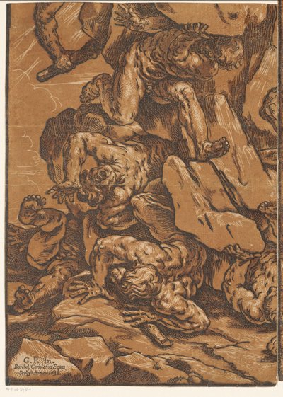 Jättarnas fall (del 3) av Bartolommeo Coriolano