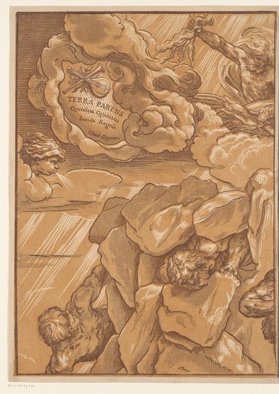 Jättarnas fall (del 2) av Bartolommeo Coriolano