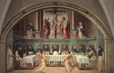 Korsfästelsen, från San Marco Refectory av Bartolommeo Sogliani