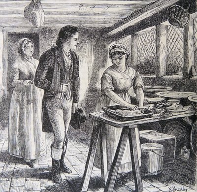 Hetty Sorrel, 1859 av Basil Bradley