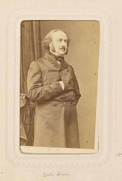 [Jules] Simon [pseud. av Jules Francois Simon Suisse, 1814 - 1896] av Bayard and Bertall