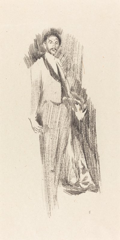 Greve Robert de Montesquiou av Beatrice Godwin Whistler after James McNeill Whistler