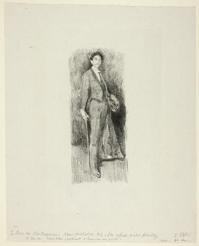 Greve Robert de Montesquiou av Beatrix Godwin Whistler