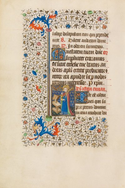 Sankt Johannes evangelisten med den förgiftade kalken av Bedford Master