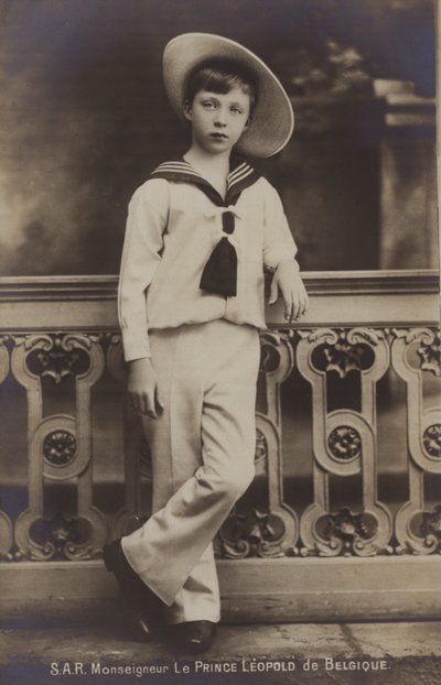 Hertigen av Brabant, prins Leopold av Belgien av Belgian Photographer