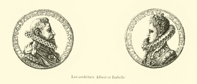 Albert VII, ärkehertig av Österrike och Isabella av Spanien, guvernörer i de spanska Nederländerna av Belgian School