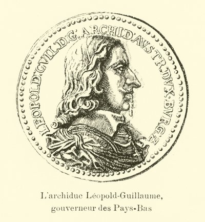 Ärkehertig Leopold Wilhelm av Österrike, guvernör i Nederländerna av Belgian School