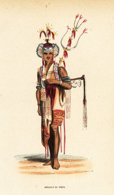 Herald of Amarasi, Kupang, Timor, Västtimor, Indonesien av Belgian School
