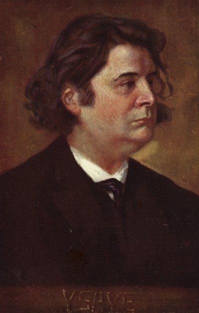 Porträtt av Eugene Ysaye av Belgian School
