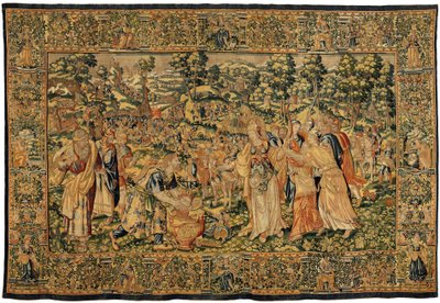 Berättelsen om Cyrus II den store, ca 1590 (gobeläng) av Belgian School