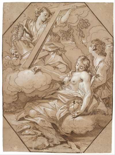 Den heliga Maria Magdalenas extas av Benedetto Luti