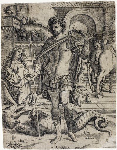 Sankt Georg av Benedetto Montagna