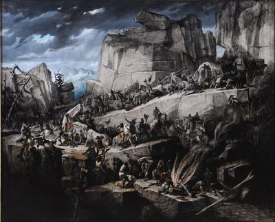 Hannibal korsar Alperna av Benedict Masson