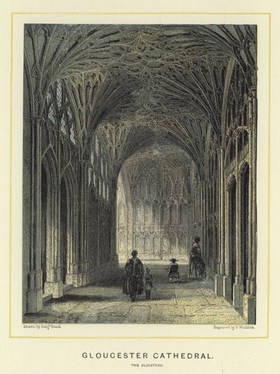 Gloucester Cathedral, klostret av Benjamin Baud