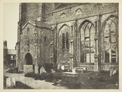 Southside of Cromer Church, ca. 1850-talet. av Benjamin Brecknell Turner