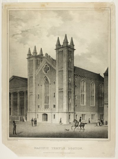 Frimurartemplet, Boston av Benjamin F. Nutting