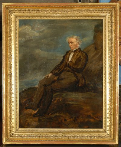 Porträtt av Wordsworth på Helvellyn, c.1843 av Benjamin Haydon