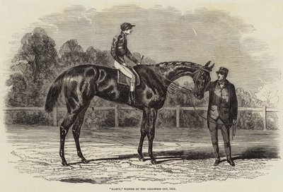 Nancy, vinnare av Goodwood Cup, 1851 av Benjamin Herring