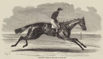 Songstress, vinnare av The Oaks, i Epsom, 1852 av Benjamin Herring