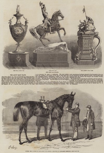 Ascot Race Plate av Benjamin Herring