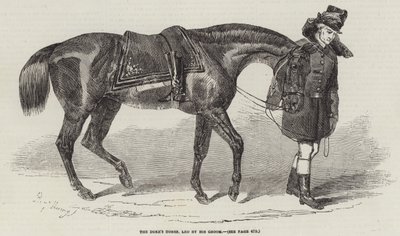Hertigens häst, ledd av hans brudgum av Benjamin Herring