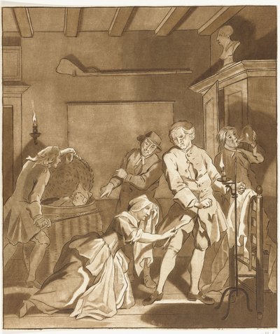Upptäckten av en älskare The False Virtue Discovered (serietitel) av Benjamin Martini