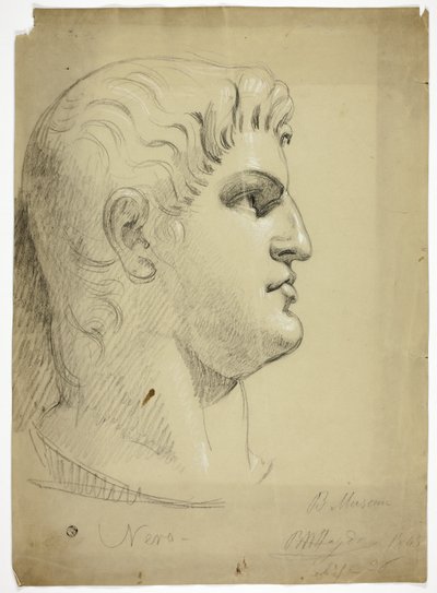 Chef för Nero på British Museum av Benjamin Robert Haydon